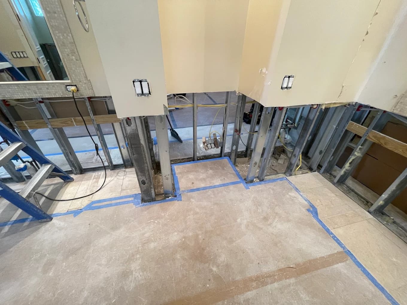 Water damage to flooring requiring urgent restoration